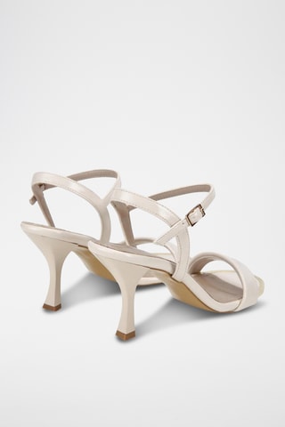 Sandalias de tacón - Beige