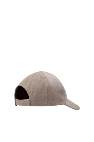 Gorra de lana - Beige