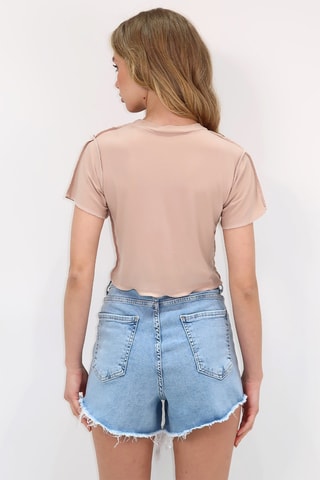 Blusa - Beige