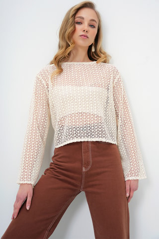 Blusa - Crema