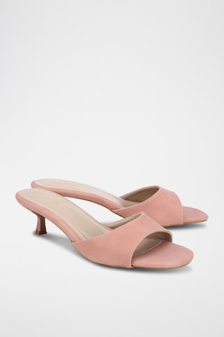 Muiltjes met Hak - Roze