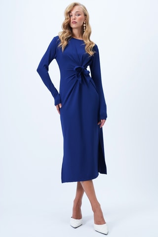 Vestido midi - Azul