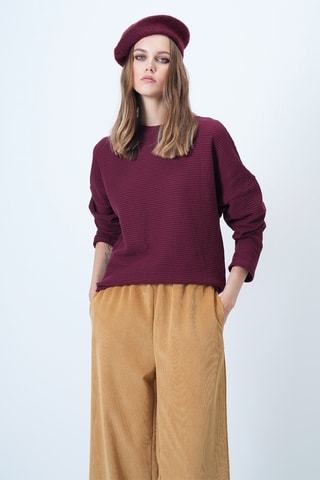 Blusa - Burdeos