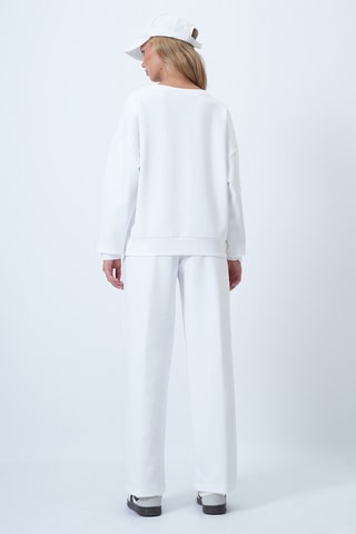 Blusa y pantalón - Blanco