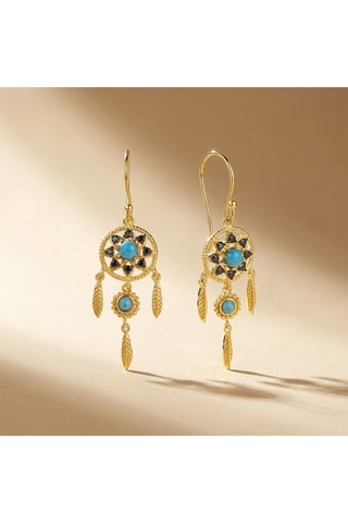 Pendientes - Turquesas