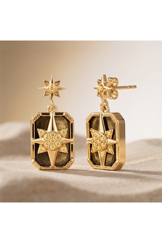 Pendientes - Obsidianas