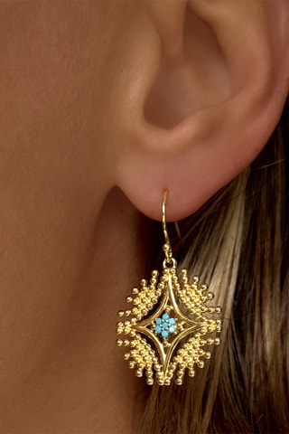 Pendientes - Turquesas