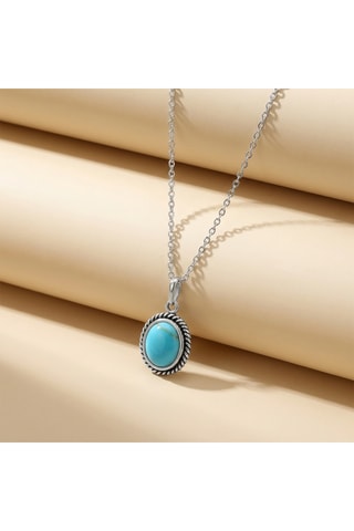 Collar de doble vuelta - Plateado