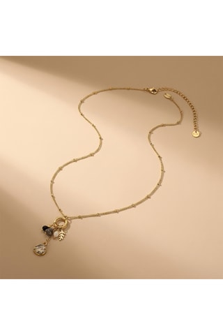 Collar - Ágatas y perlas cultivadas de agua dulce