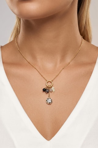 Collar - Ágatas y perlas cultivadas de agua dulce