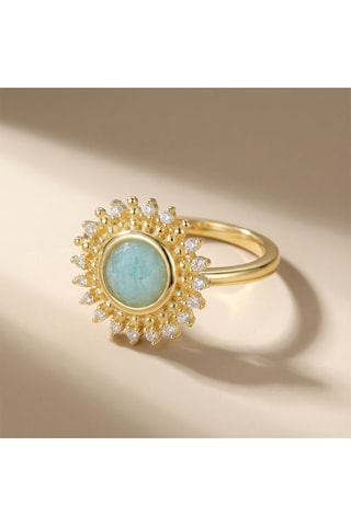 Anillo - Amazonita