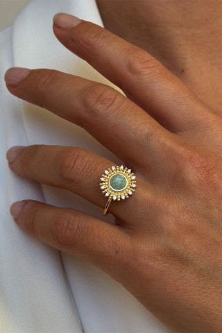 Anillo - Amazonita