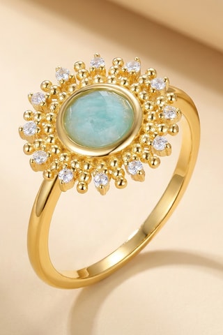 Anillo - Amazonita