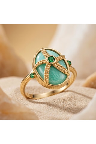 Anillo - Amazonita