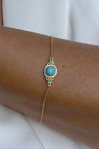 Pulsera - Azul y verde