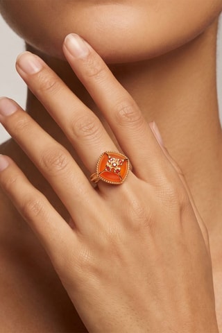 Anillo - Cornalina
