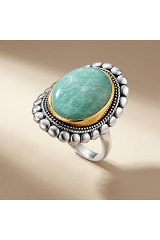 Anillo - Amazonita