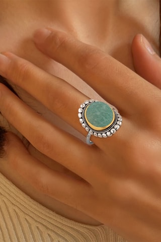 Anillo - Amazonita