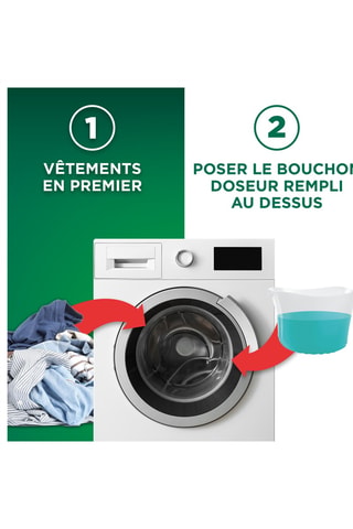 Lessive liquide original Ariel - 40 lavages - 1800 ml