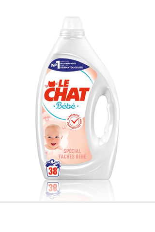 4 x Lessive Bébé Le Chat - 38 Lavages - 1,7 l