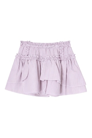 Minifalda - Violeta y multicolor