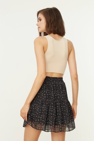 Falda - Blanco y negro