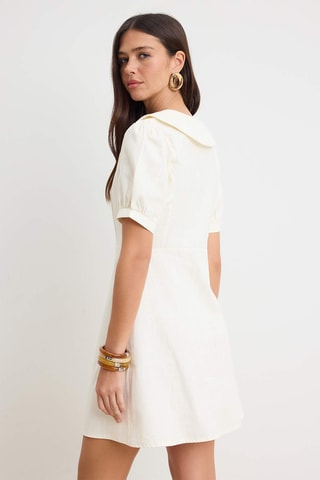 Vestido camisero - Blanco