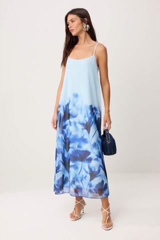 Vestido largo - Azul