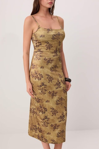 Vestido midi - Verde