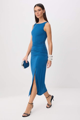 Vestido de tubo - Azul oscuro