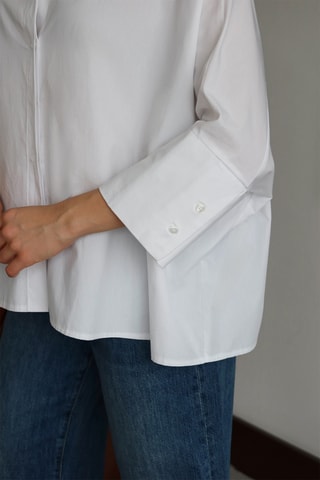 Camisa oversize - Blanco