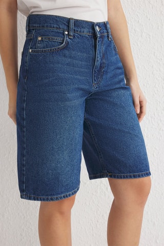 Bermudas vaqueras - Azul