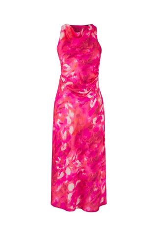 Vestido midi - Rosa y multicolor
