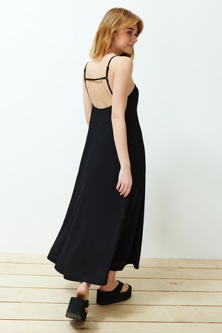 Vestido largo - Negro