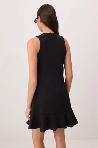 Vestido trapecio - Negro