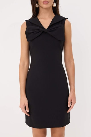 Vestido recto - Negro