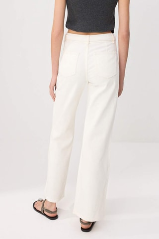 Vaquero wide leg - Blanco