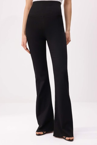 Vaquero skinny fit de tiro alto - Negro