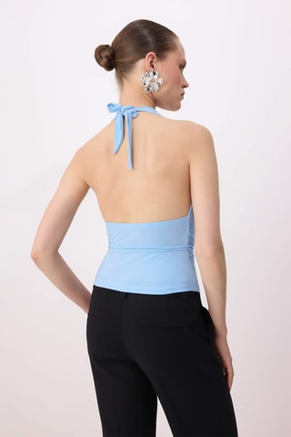 Top - Azul