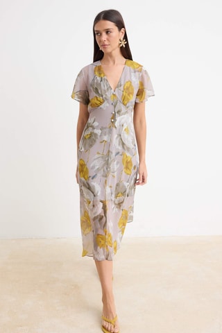 Vestido midi - Multicolor
