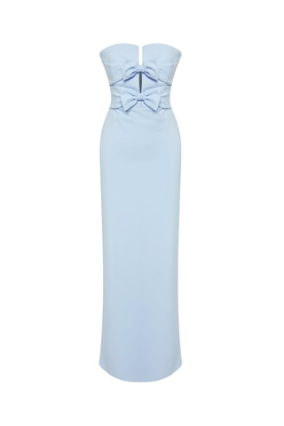Vestido bustier - Azul claro