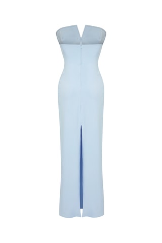 Vestido bustier - Azul claro