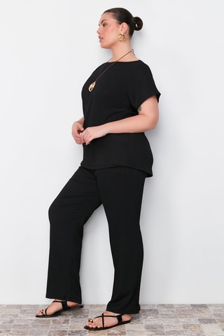 Camiseta y pantalón - Negro
