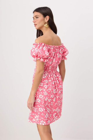 Vestido evasé - Multicolor