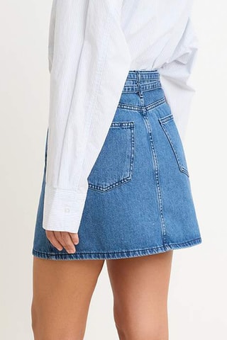 Minifalda vaquera - Azul