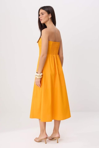 Vestido bustier - Naranja
