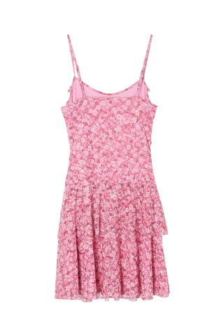 Vestido avolantado - Rosa