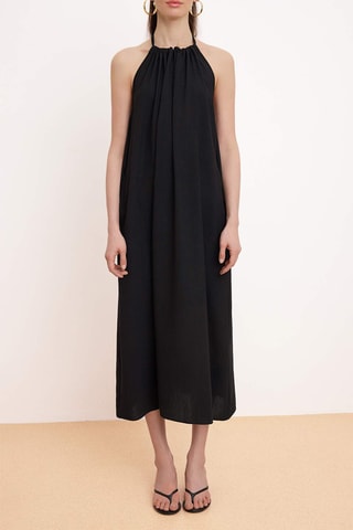 Vestido largo - Negro