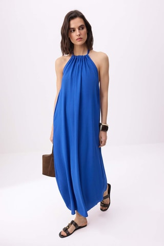 Vestido largo - Azul oscuro