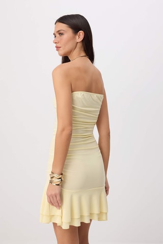 Robe bustier - Jaune
